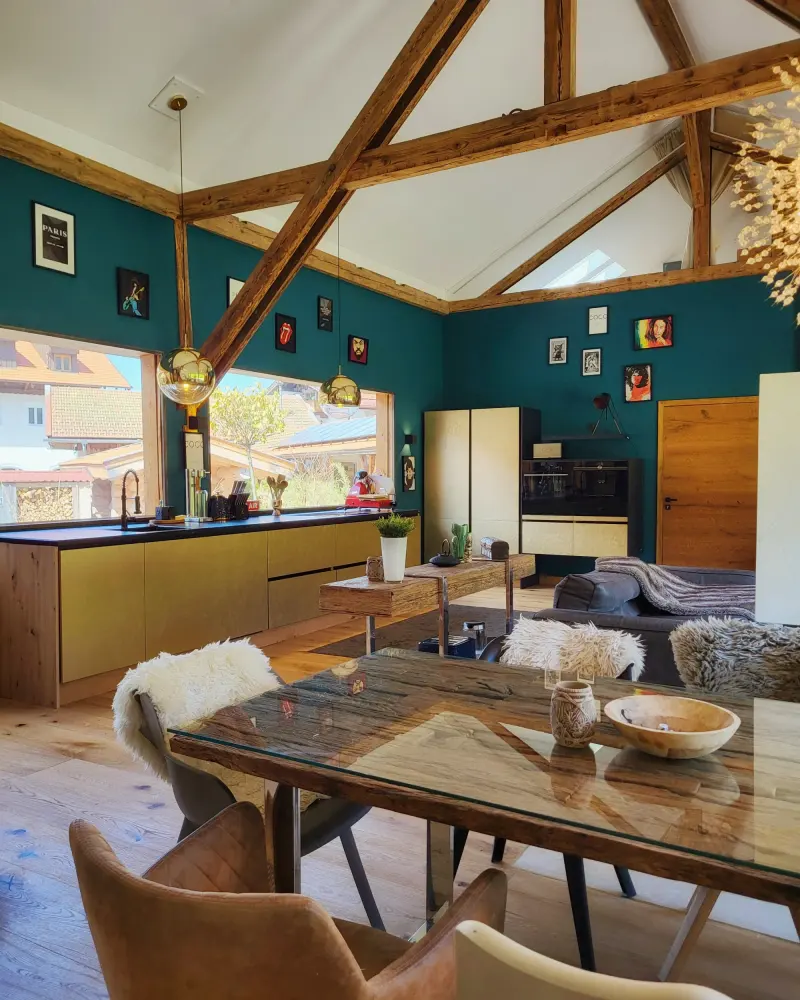 Alpenlounge – Wohnbereich