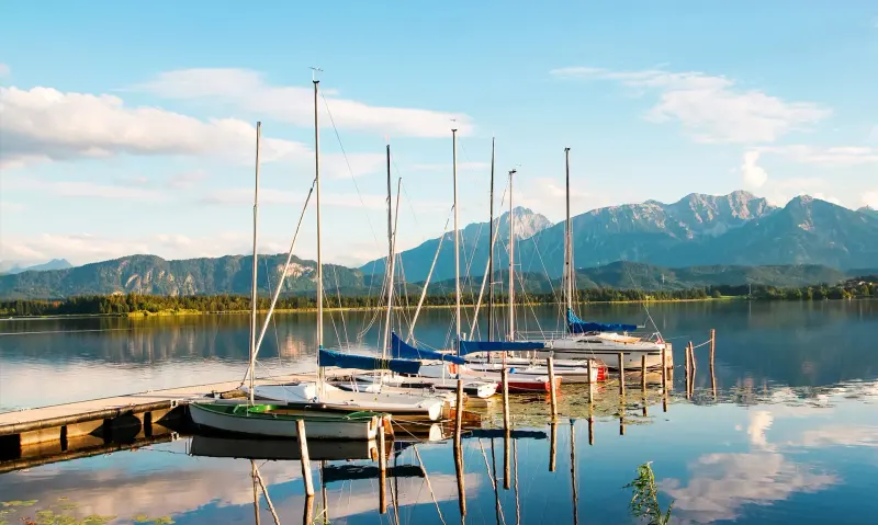 Segelfliegen über Bayrischzell